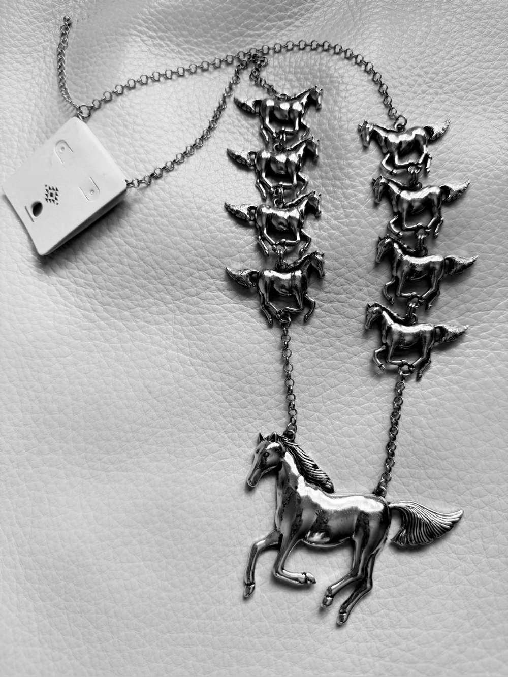 Silver Horse Pendant Necklace - Women Jewelry Necklace